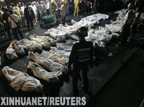 泰国曼谷酒吧新年夜发生火灾59人死亡