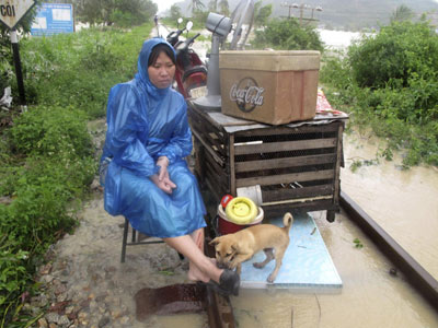 越南洪水已造成91人死亡 总理要求尽全力施救