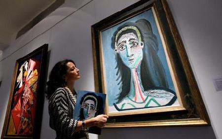 毕加索妻子肖像画以1300万美元拍出