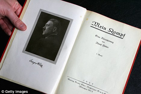 德国将再版希特勒《我的奋斗》 供大专以上学生研究