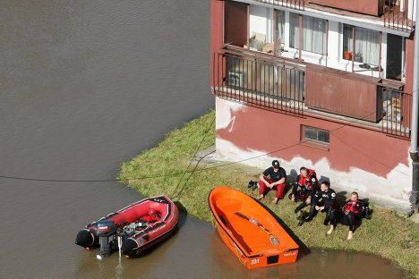 波兰首都华沙遭遇百年罕见洪灾（多图）