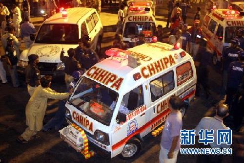 巴基斯坦发生自杀式炸弹袭击 至少14人死亡