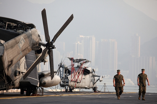 美国军舰低调访问香港 未安排中美军事交流活动