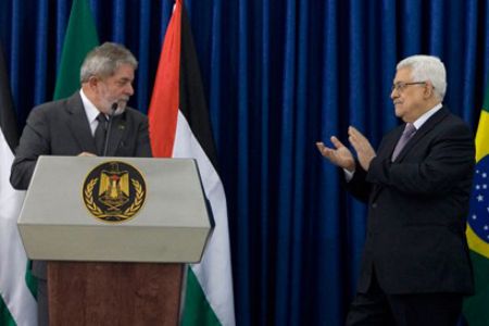 巴西总统卢拉致信阿巴斯称承认巴勒斯坦国