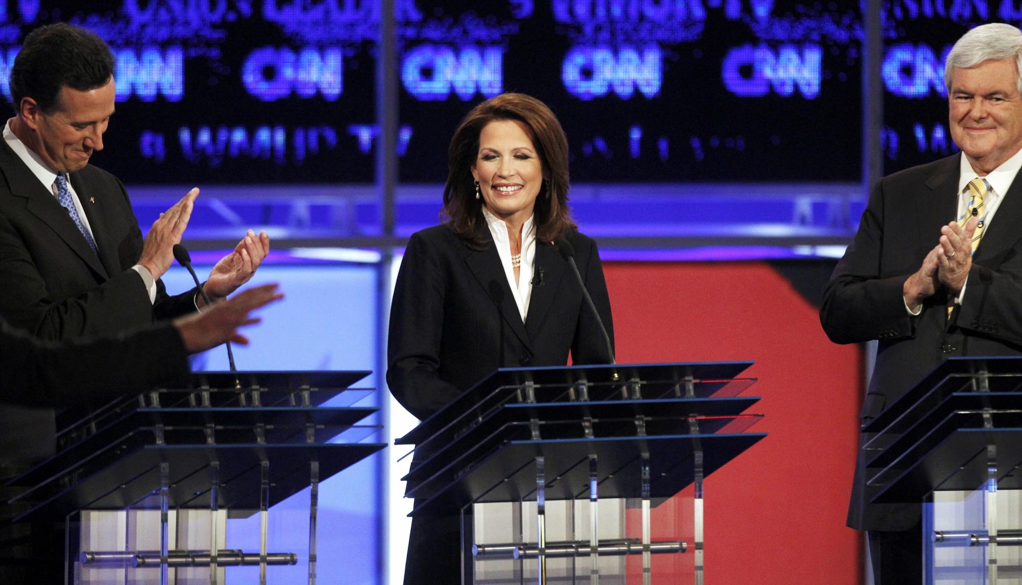 美共和党女议员宣布参选总统 7名候选者首次亮相