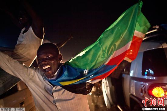 南苏丹独立庆典即将开始 将进行阅兵与总统就职