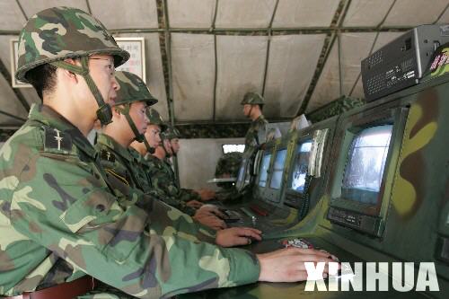 我军某野战指挥所