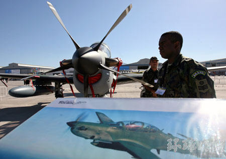 圣地亚哥航空展开幕