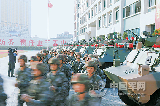 解放军进驻澳门10周年掠影