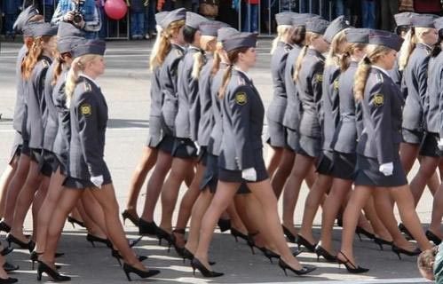 乌克兰成世界上女兵最多的国家之一
