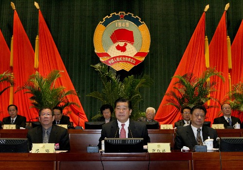 政协十届常委会第十三次会议在京举行 贾庆林主持