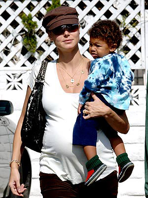 Pregnant Heidi Klum