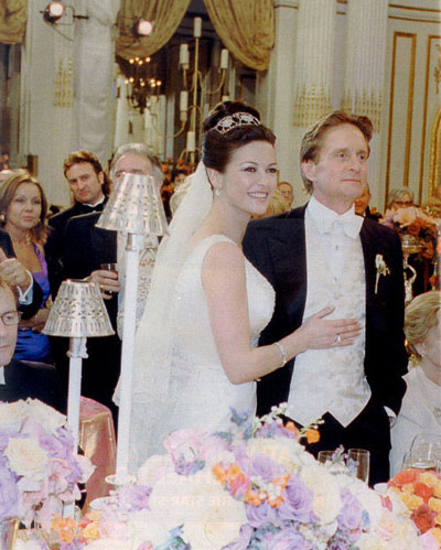 泽塔琼斯结婚照曝光