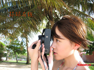 Mandy大胆湿身