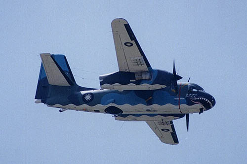 台军现装备的美制s-2t反潜巡逻机