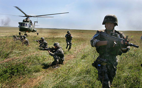 "和平使命"联合反恐军演落下帷幕