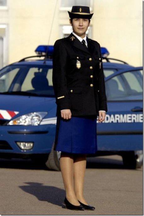 全球各地美女警花 揭秘朝鲜女警选拔