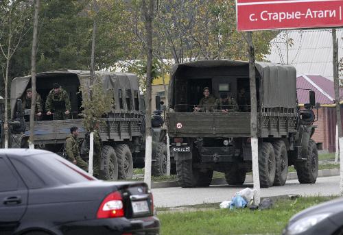 俄车臣议会大楼武装袭击事件平息 3武装分子被击毙