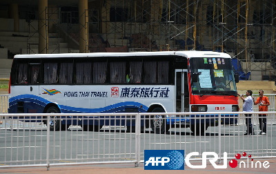 高清组图：香港旅游巴士菲律宾遭劫持