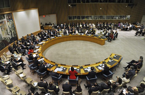 安理会讨论叙利亚问题决议草案 美英支持俄反对分歧明显