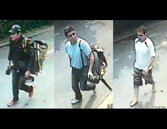 曼谷爆炸嫌犯用收音机藏多枚炸弹 随警方重返案发现场