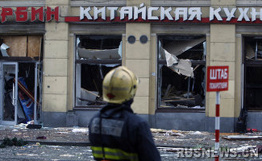 俄当局称发生爆炸的中餐馆所在大楼不会坍塌