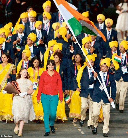 印度代表团图片