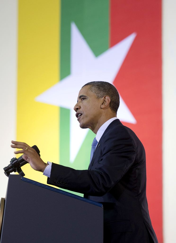 奥巴马首访缅甸或提供经济援助 柬埔寨之行显冷清