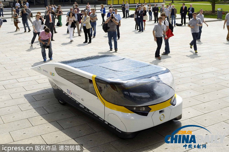 全球首辆家用太阳能汽车造型炫酷 可跑近700公里（组图）