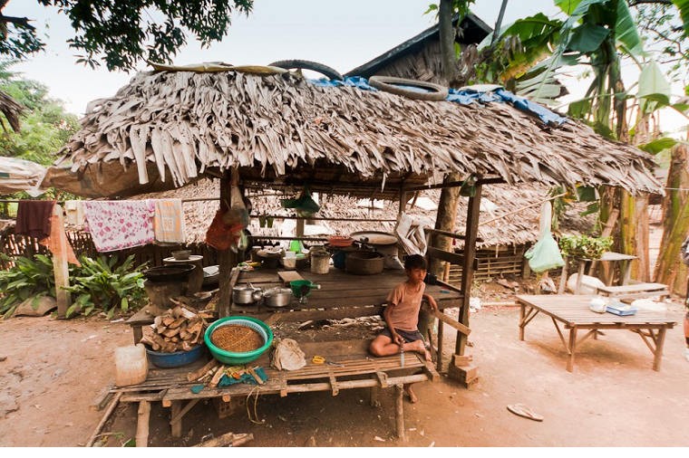 实拍柬埔寨老百姓真实生活幸福与贫穷富裕无关