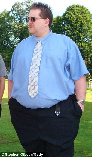 英男子减200斤成年度最佳减肥者瘦身前后对比照