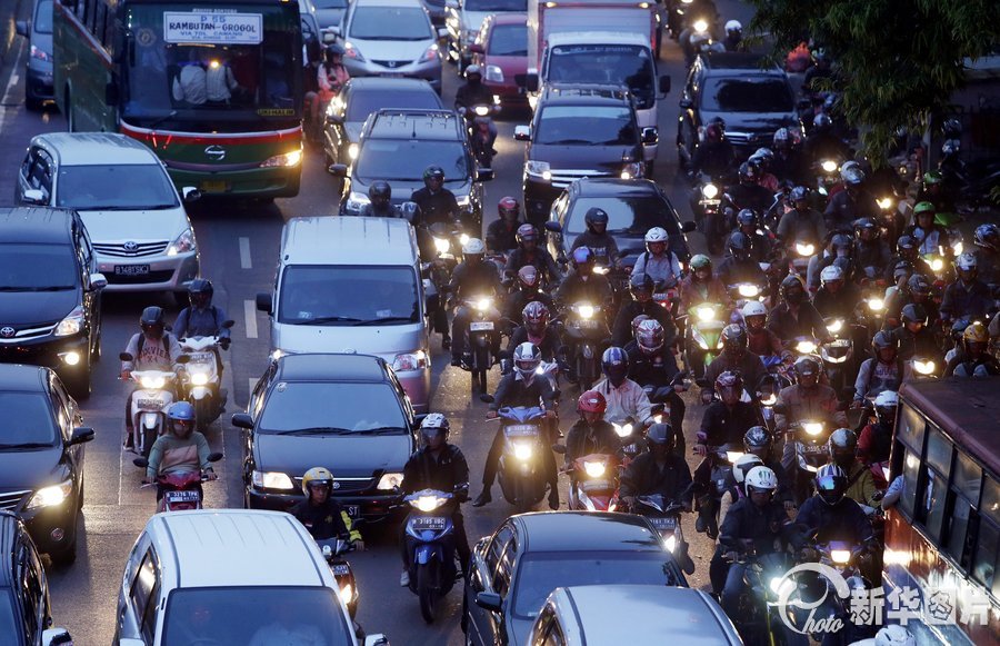 堵车成世界难题 东南亚各国首都拥堵不堪