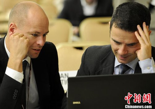 联合国气候变化国际谈判会议代表表情(组图)