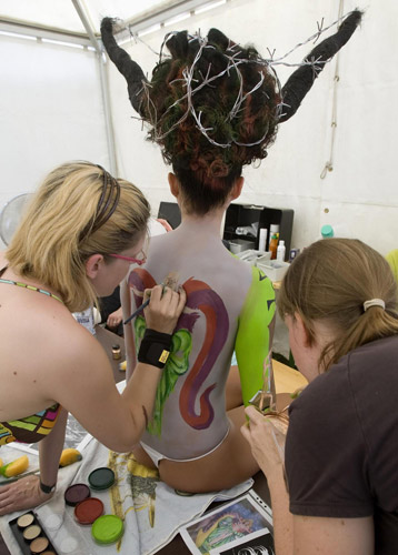 World Bodypainting Festival in Seeboden, Austria