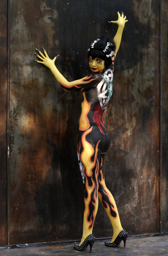 World Bodypainting Festival in Seeboden, Austria