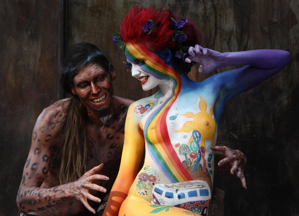 World Bodypainting Festival in Seeboden, Austria