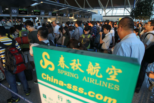 Spring Airlines opens its first route to Taiwan