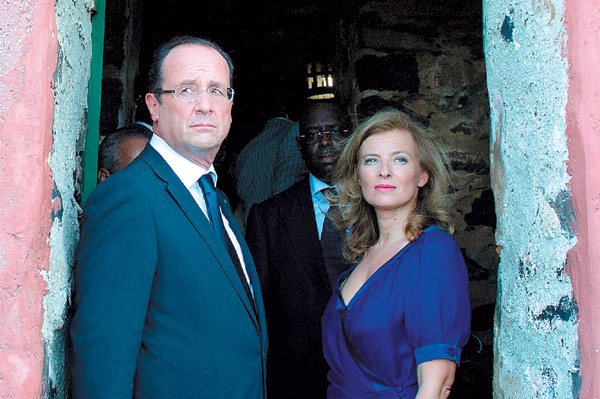 Hollande, first lady Trierweiler break up