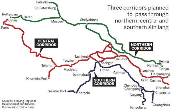 China studying new Silk Road rail link to Pakistan