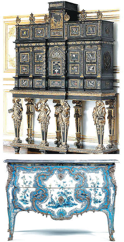 Furniture masterpieces from the 18th century showing at Versailles