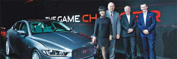 Past leaps into the future with Jaguar's game changing XE