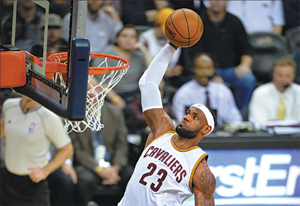 LeBron's self-assessment: 'I stink'