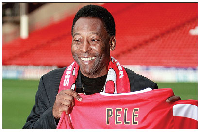 Pele says publicity fuels racism