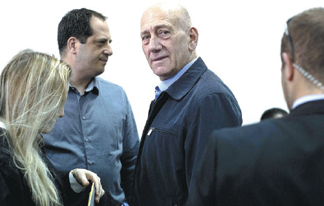 Former PM Olmert convicted of corruption