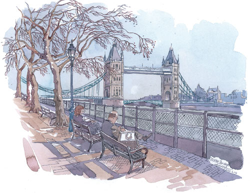 My days in England