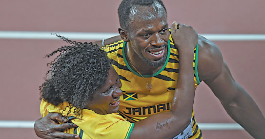 Usain summons a Bolt from the blue