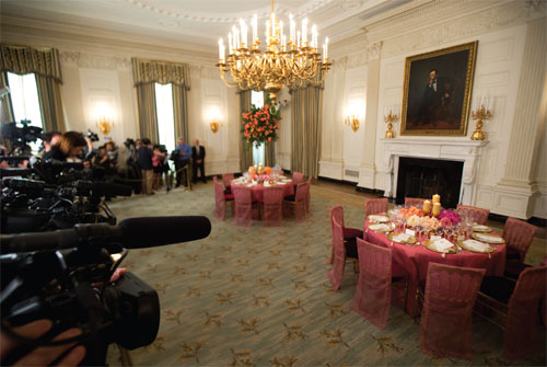 White House thinks pink for Xi Jinping's state dinner