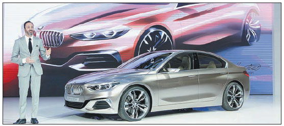 BMW concept sedan appeals to young generation
