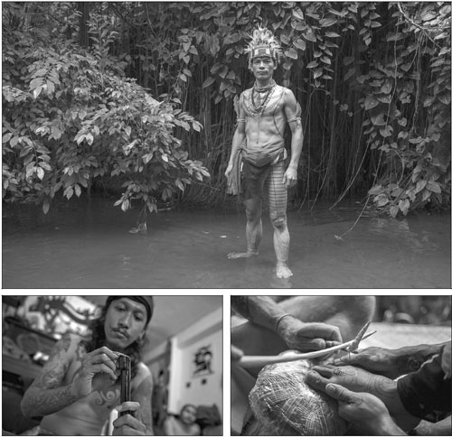 Indonesian tattooists revive tribal traditions
