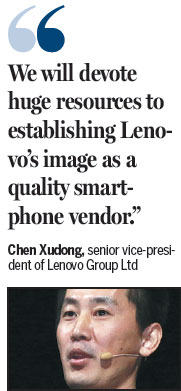 Lenovo aims to revive smartphone fortunes
